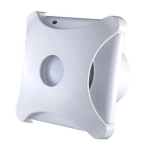Shutter Ventilation Air Extractor, 100-150mm, Wall, LED