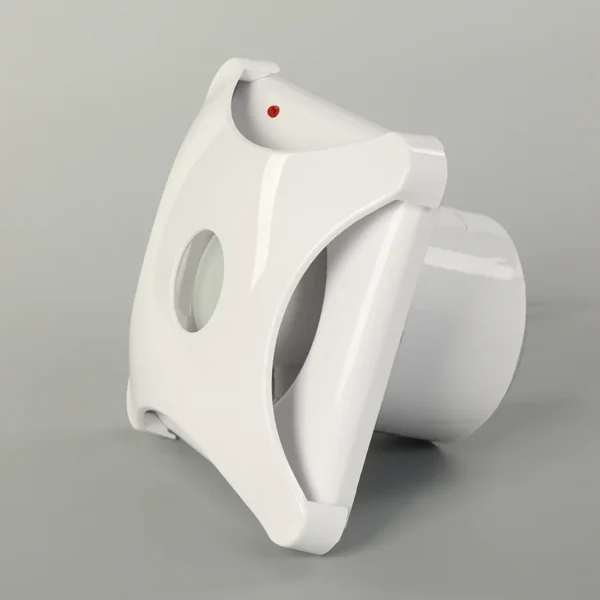 Shutter Ventilation Air Extractor, 100-150mm, Wall, LED - view 3