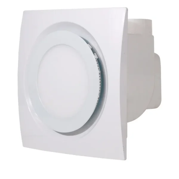 Shutter Ventilation Air Extractor, 100-150mm, Wall, LED - view 5