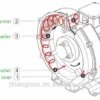 Side Channel Blower, 345-415, 318 - view 2