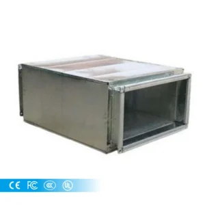 Silencer Muffler Ventilation Fan, HVAC, Galvanized sheet