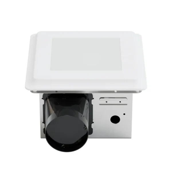 Silent Bathroom Exhaust Fan, Ceiling, LED, 100CFM, 15W - view 2