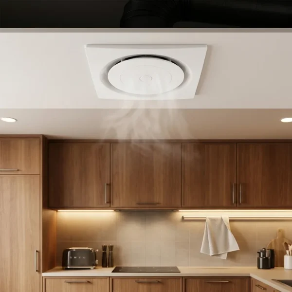 Silent Ceiling Exhaust Fan, ETL, 110V-120V, Axial - view 4