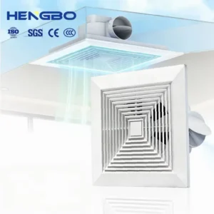 Silent Centrifugal Exhaust Fan, 4-16, Ceiling, Plastic
