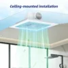 Silent Centrifugal Exhaust Fan, 4-16, Ceiling, Plastic - view 2