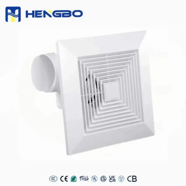 Silent Centrifugal Exhaust Fan, 4-16, Ceiling, Plastic - view 3
