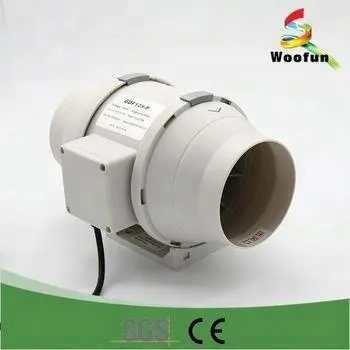 Silent Exhaust Fan, 230V, Plastic - view 4