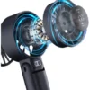 Silent Folding Handheld Fan, USB, Portable - view 4