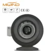 Silent Inline Ventilation Fan, 220V, Cast, Brushless, 4" - view 3