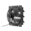 Silent Shutter Exhaust Fan, 350mm, 100-120V, Wall, Aluminum - view 5
