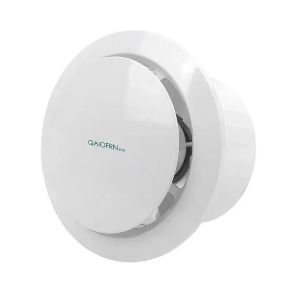 Silent Wall-mounted Exhaust Fan, ABS, 20W, 1-Year, 30cm