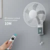 Silent Wall Mounted Fan, AC90-265V~, Electric - view 5