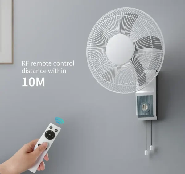 Silent Wall Mounted Fan, AC90-265V~, Electric - view 5