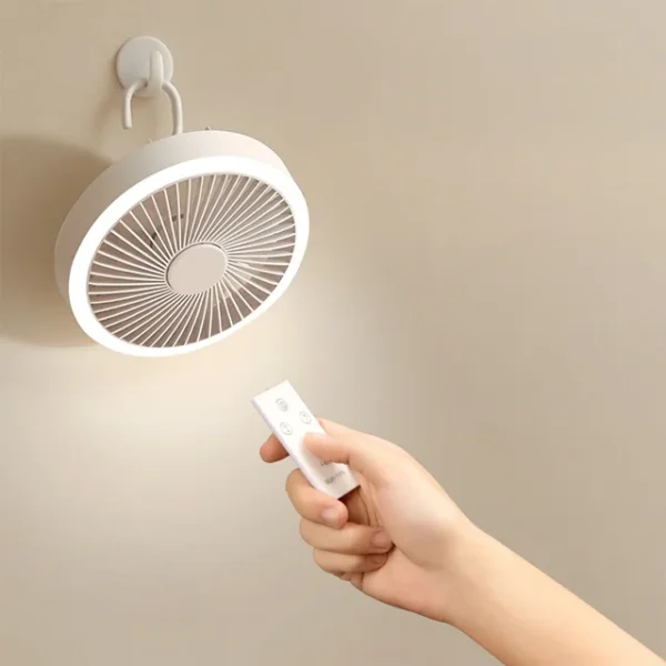 Simple Modern Ceiling Fan, 3.7v, Battery - view 4