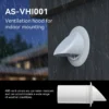 Single Hole Erv Ventilator, Wall, 220-240V - view 5