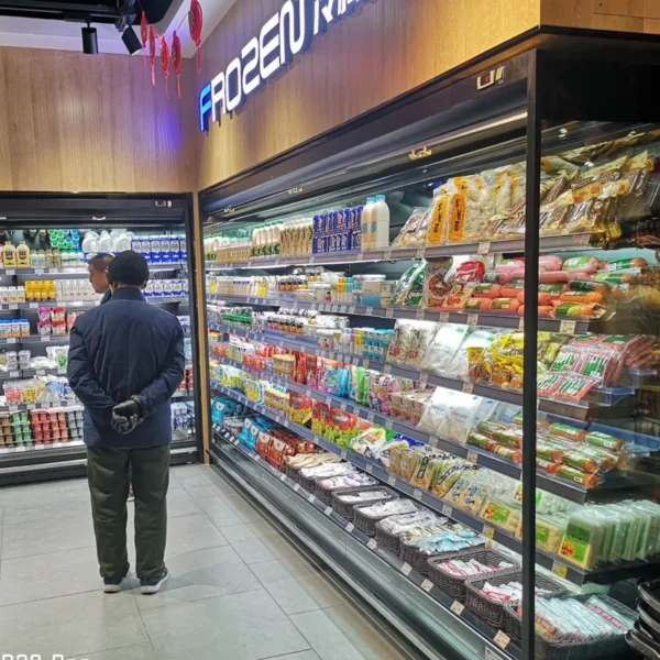 Single-temperature Open Display Refrigerator, 360, 220V-240V - view 2