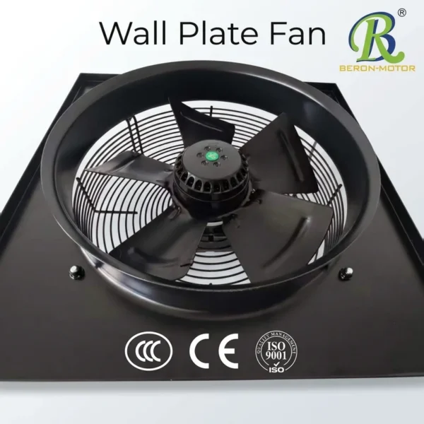 Size Concave Mesh Panel, 200mm, 380V, Axial, Wall - view 3