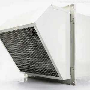 Slanted Industrial Exhaust Fan, Steel, FRP, Axial, Wall
