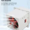Slanted Industrial Exhaust Fan, Steel, FRP, Axial, Wall - view 5