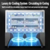 Sliding Door Display Chiller, LED, Aluminum - view 6