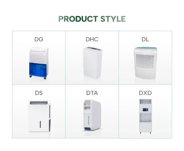 Slim Dehumidifier, Wall, Portable - view 2