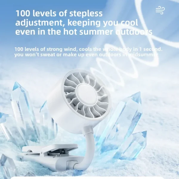 Small Abs Material Fan, USB, N27 - view 2
