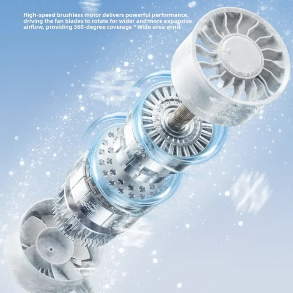 Small Abs Material Fan, USB, N27 - view 5