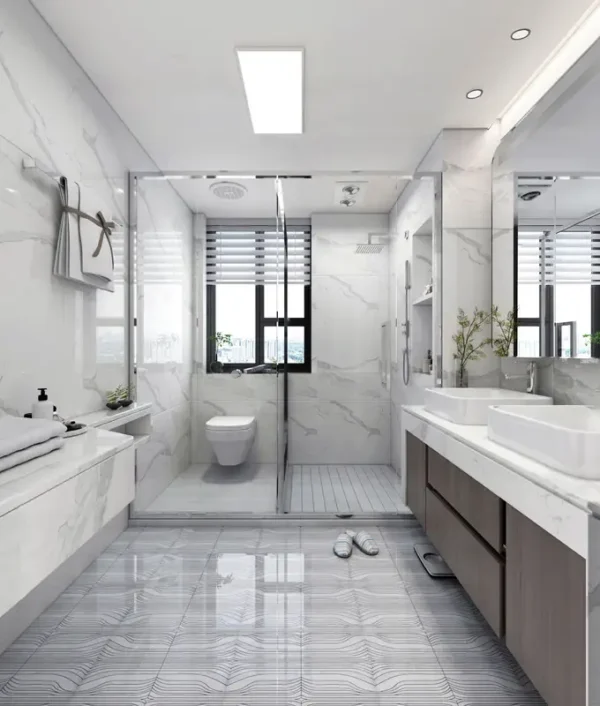 Small Bathroom Exhaust Fan, 23W, Ceiling - view 3