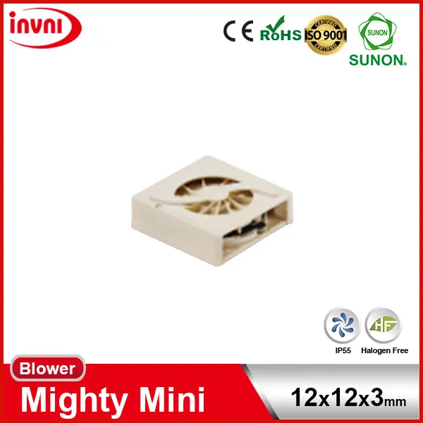 Small Brushless Blower, SUNON, 1203, 12x3, 12mm - view 2