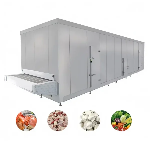 Small Iqf Tunnel Freezer, 380 V, 304 Stainless Steel - view 4