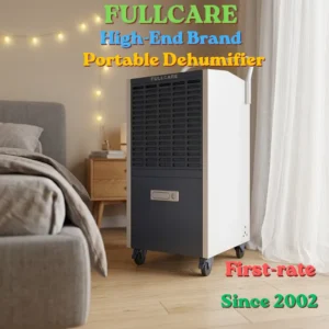 Smart Dehumidifier, 50L/Day, Portable, 24H