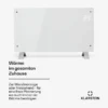Smart Electric Convector Heater, 2000W, Wall, Portable, IP24 - view 5