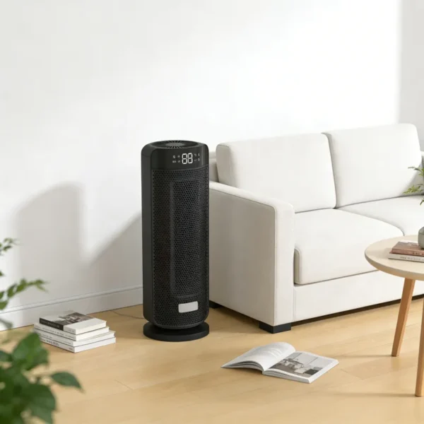 Smart Ptc Ceramic Heater, 1500 W, Plastic - view 4