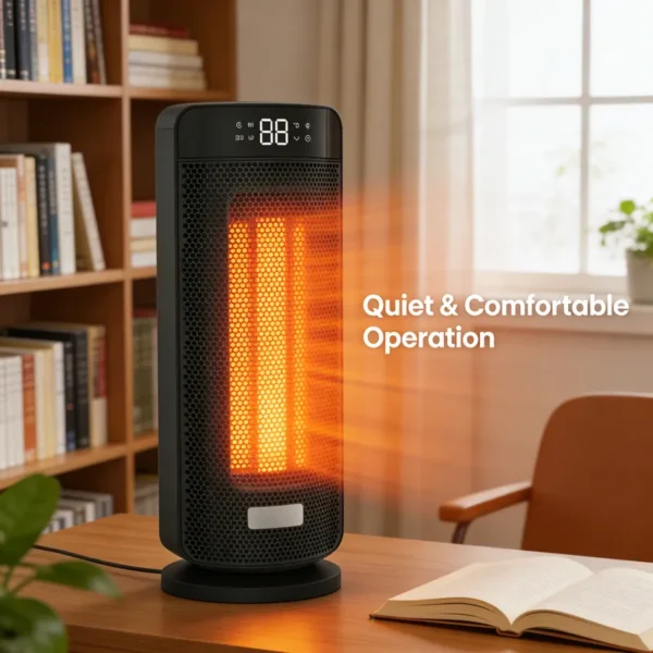Smart Ptc Ceramic Heater, 1500 W, Plastic - view 5