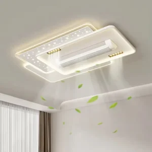 Smart Retractable Square Fan, Ceiling, Iron