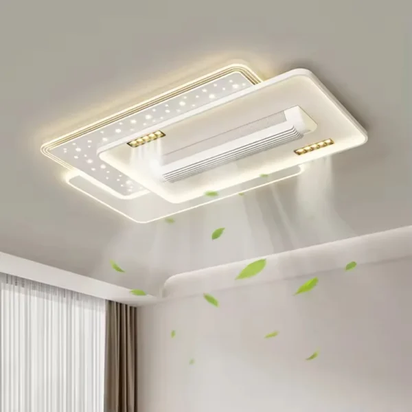 Smart Retractable Square Fan, Ceiling, Iron