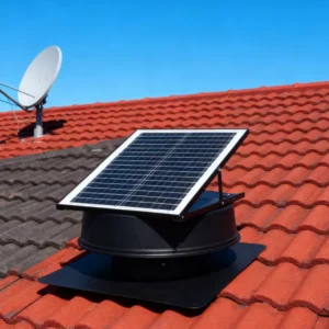 Smart Roof Axial Fan, Solar, 40W, DC15V, 12inch, 1350RPM