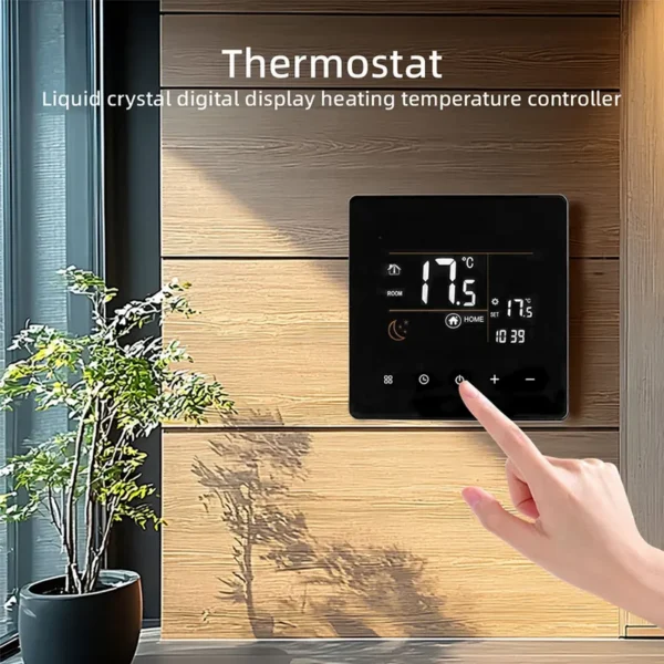 Smart Thermostat Water Boiler, LCD, AC 90-240V, Electric - view 2
