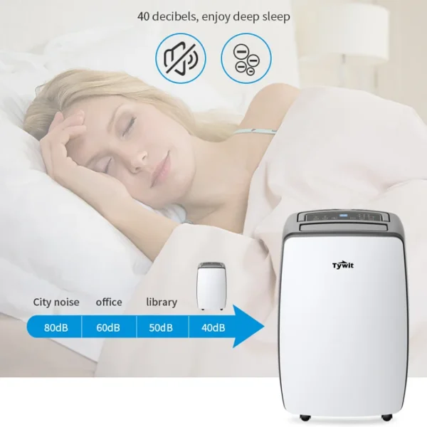 Smart Touchscreen Dehumidifier, 20L/day, R290 - view 6