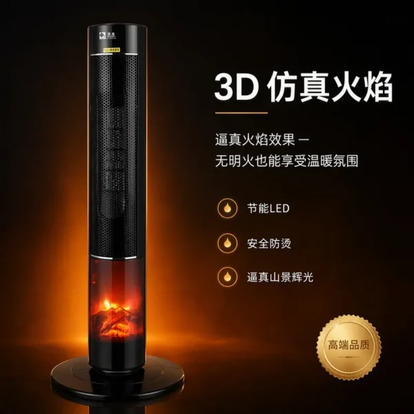 Smart Vertical Ptc Fan, 11㎡ - 20㎡, 1500W - 2000W - view 2