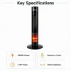 Smart Vertical Ptc Fan, 11㎡ - 20㎡, 1500W - 2000W - view 4