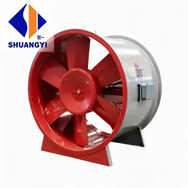 Smoke Extract Axial Fan, 0.75KW-30KW, 280