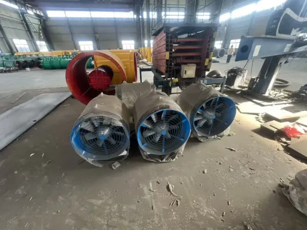 Smoke Metal Exhaust Fan, Axial, 380, Electric - view 2