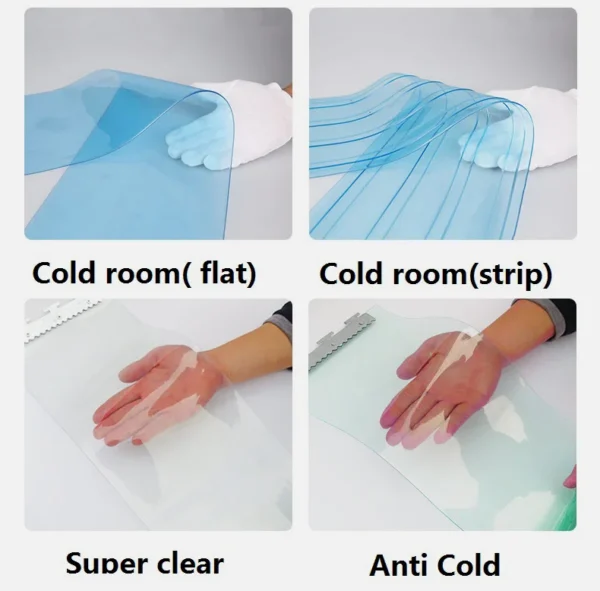 Soft Pvc Strip Curtain, soft pvc film - view 2