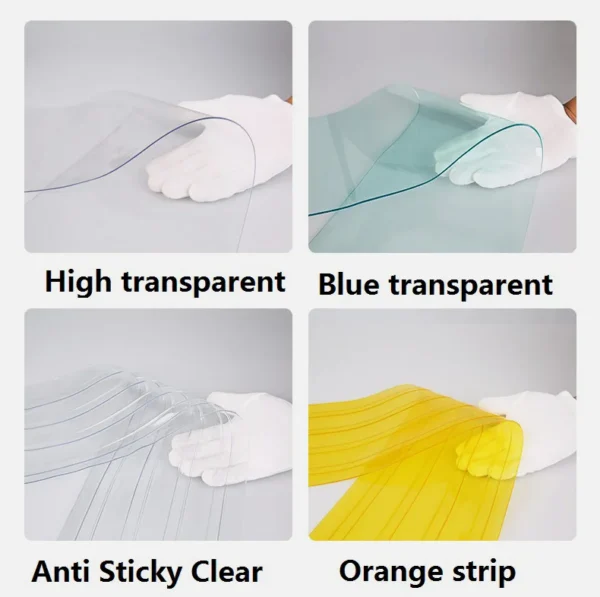 Soft Pvc Strip Curtain, soft pvc film - view 3
