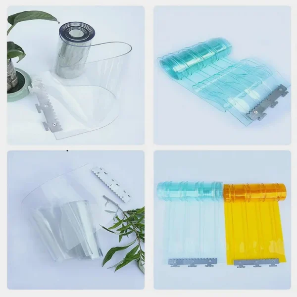 Soft Pvc Strip Curtain, soft pvc film - view 4