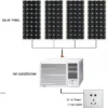 Solar Air Conditioner, 24V, 48V, 1HP