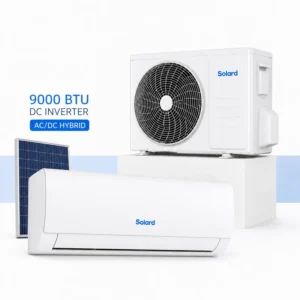 Solar Air Conditioner, 9000, BTU, Inverter, Wall