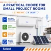 Solar Air Conditioner, 9000, BTU, Inverter, Wall - view 4