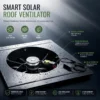 Solar Attic Exhaust Fan, 2284CMH, 4 Adjust Speed - view 3